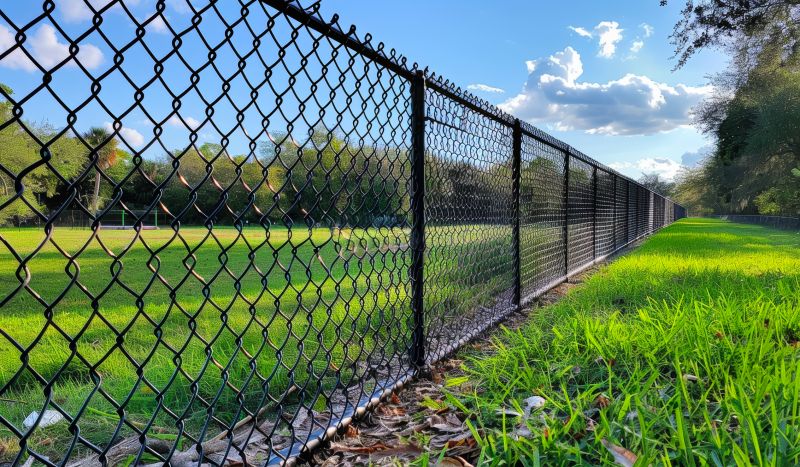 Finished Chain Link Fence