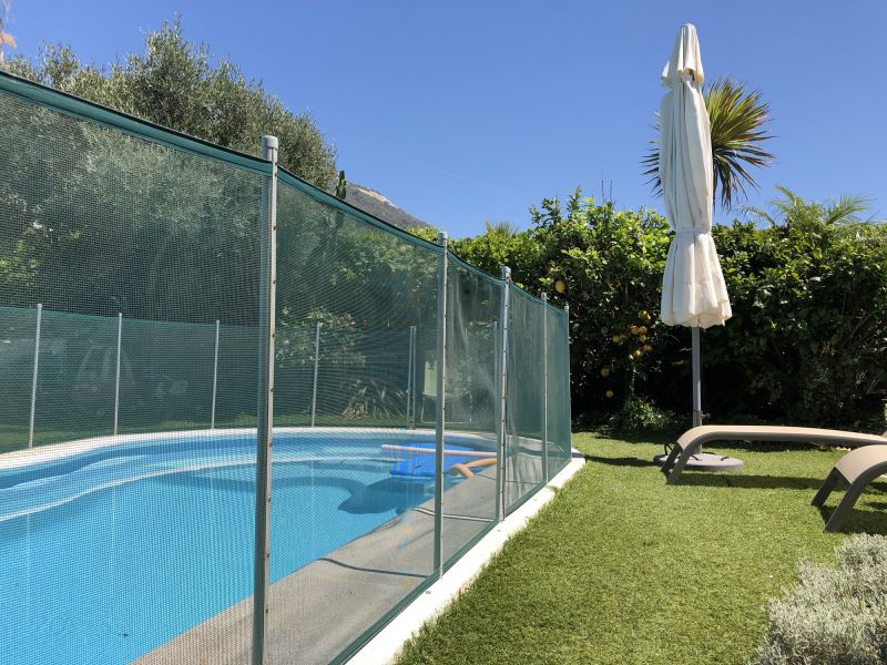 Removable Mesh Fence by Pool